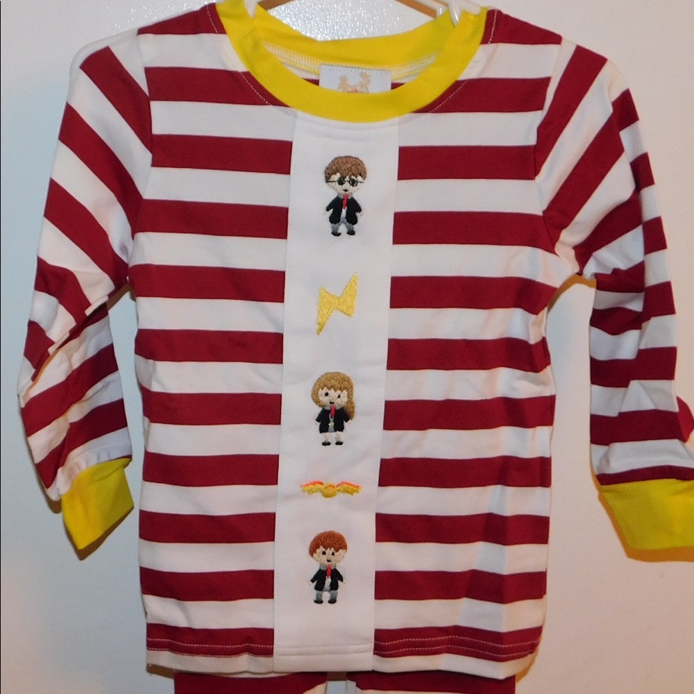 Harry Potter Smocked Boys Long sleeve & Pants Set